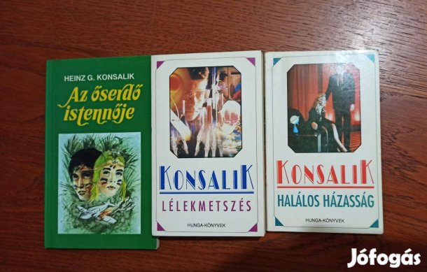 Heinz G. Konsalik könyvek