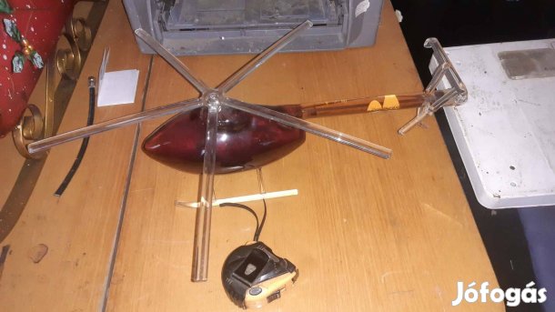 Helikopter Díszüveg