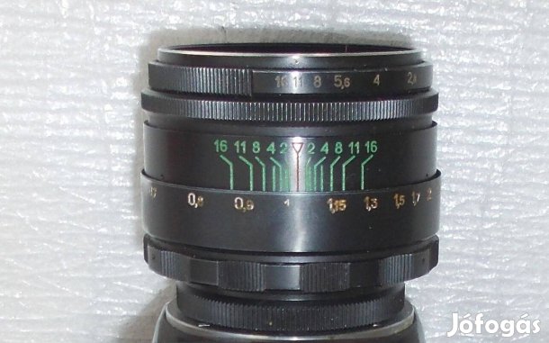 Helios 44-2 58mm f:2 M42 objektív ajándék vázzal