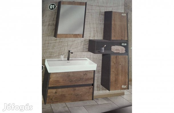 Helios Black G Domino Fürdőszoba bútor, országos szállítással is kér