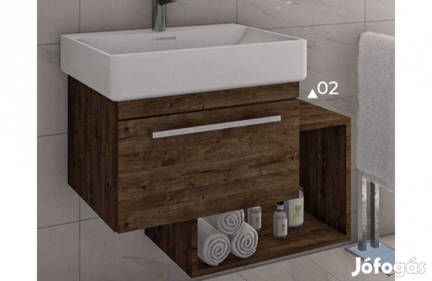 Héliosz színben G Cuba 80, Fürdőszoba bútor, Országos szállítással