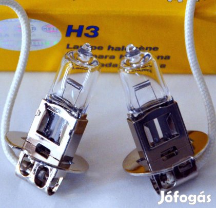 Hella H3 Új izzó - 2 darab (12V 55W)