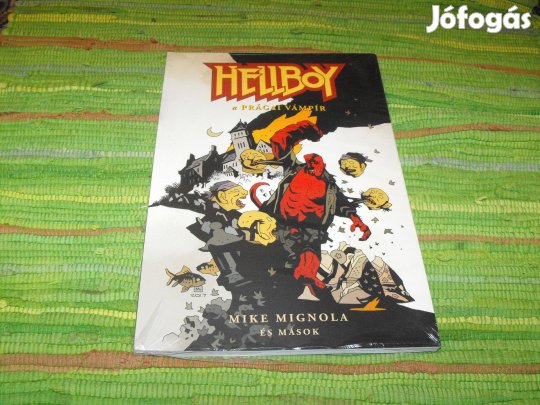 Hellboy A prágai vámpír Képregény Fóliázott bontatlan