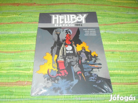 Hellboy és a P.K.V.H. 1952 Képregény Fóliázott bontatlan