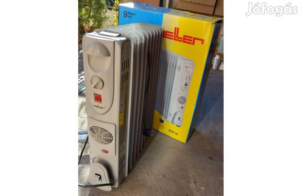 Heller Hro 2009 Turbo olajradiátor (2000W), dobozában, újszerű