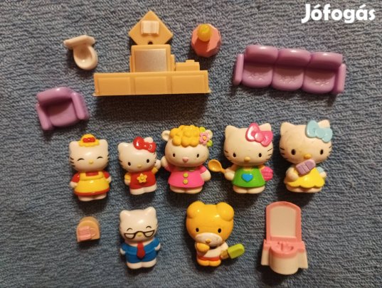 Hello Kitty Sanrio figura Cica maci disney plüss macska játék baba
