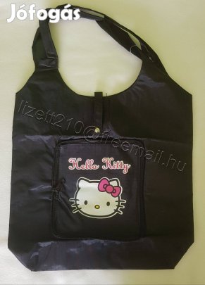 Hello Kitty fekete táska bevásárlótáska