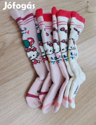 Hello Kitty kislány zokni csomag 3 pár Uj téli