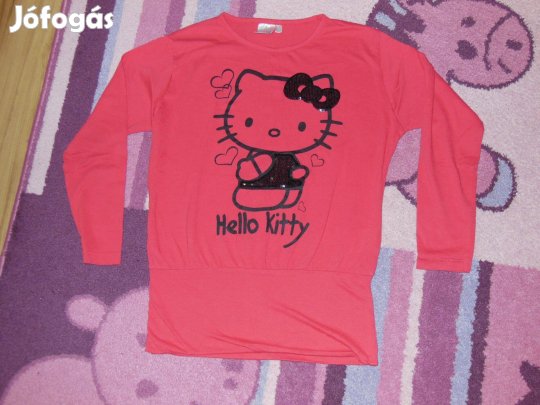 Hello Kitty póló, flitteres tunika. Pink