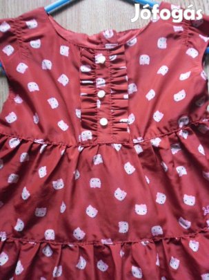 Hello Kitty ünneplős ruha 3-4-éves kislányra