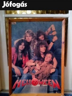 Helloween poszter kép relikvia ritkaság