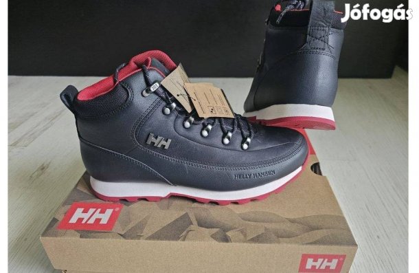 Helly Hansen Forester 44.5 és 46-os fekete bőr bakancs. Teljesen új,
