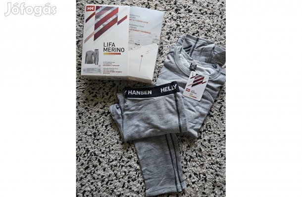 Helly Hansen Lifa Merino gyapjú 140/10 és 176/16-os aláöltöző szett.Új
