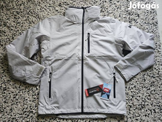 Helly Hansen Race Hooded Jacket XL-es szürke férfi átmeneti kabát. Új