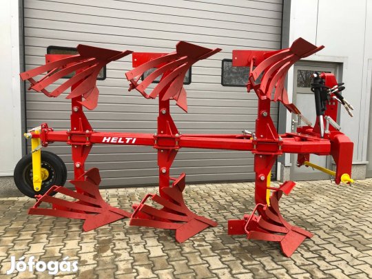 Helti Plutó 3 fejes réselt kormánylemezes új eke !