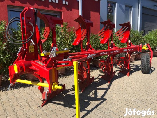 Helti Titán 4 vasú réselt kormánylemezes új eke készletről !