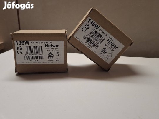 Helvar 136W Digidim Dali Vezérlőpanel (7 jelenet + Off) - Új