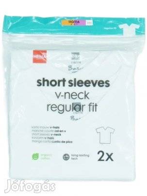 Hema Új (címkés) Fiú Csomag - Pólók (Méret: 116)