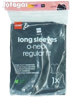 Hema Új (címkés) Fiú Hosszú ujjú felső (Méret: 116)