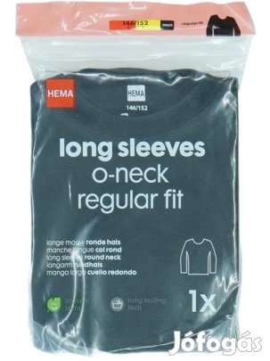 Hema Új (címkés) Fiú Hosszú ujjú felső (Méret: 152)