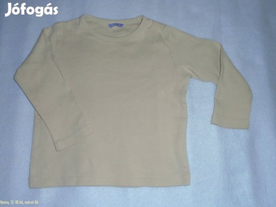Hema barna hosszú ujjú felső 12-18 hó (méret 86)