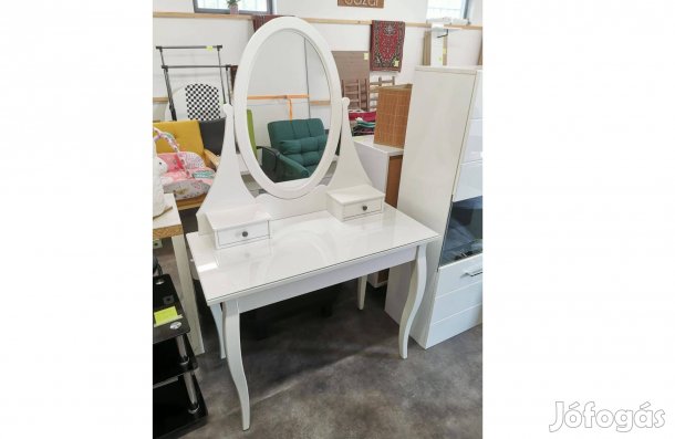 Hemnes fehér öltözőasztal/sminkasztal