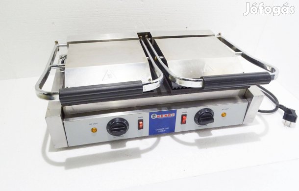 Hendi dupla Grill Panini grill grillsütő kontaktgrill