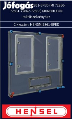 Hensel fedél MI 2861-Efed