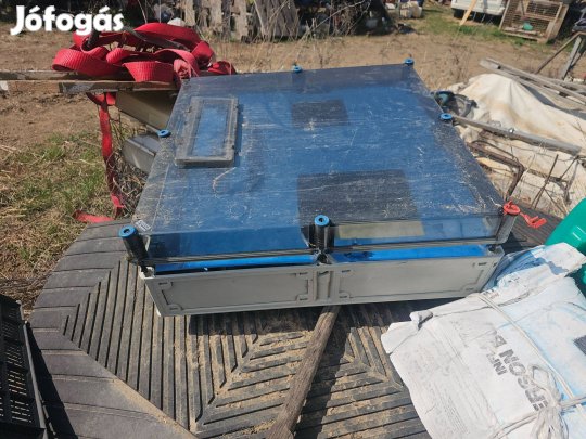 Hensel használt villanyóra szekrény 60×60 2863-0 mifogyasztásmérö