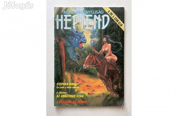 Hepiend képes regényújság -1990/5 - - - (Csak személyesen!)