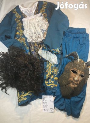 Herceg jelmez, Szépség és a szörny jelmez, felnőtt jelmez M389