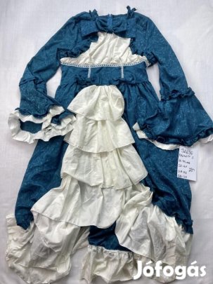 Hercegnő jelmez, udvarhölgy jelmez, felnőtt jelmez DK696