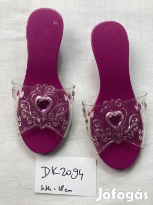 Hercegnő jelmez kiegészítő, hercegnő cipő DK2094