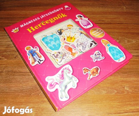 Hercegnők - Mágneskönyv - Játék és mese 16 mágnessel