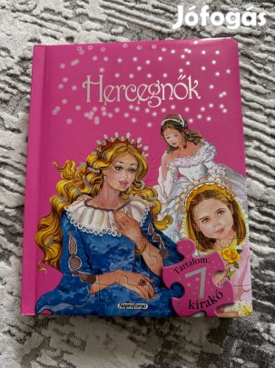 Hercegnők kirakós mesekönyv