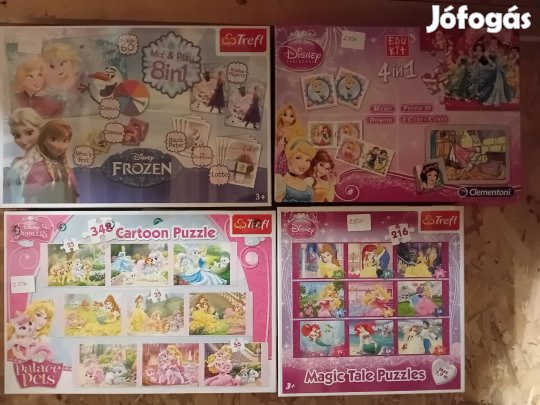 Hercegnős Puzzle és Játékok (Új)