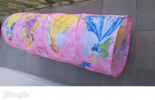 Hercegnős mászóalagút szép hibátlan Disney