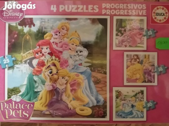 Hercegnős puzzle  4:1 (Új)