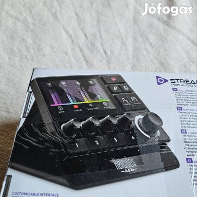 Hercules 4780934 Stream 200 XLR audio vezérlő új dobozos