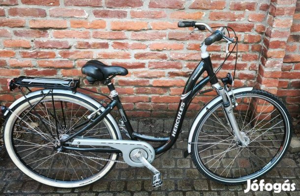 Hercules agyváltós, agydinamós mélyvázas 28" alu kerékpár