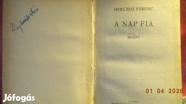 Herczeg Ferenc: A nap fia