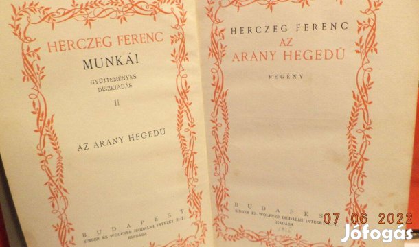 Herczeg Ferenc: Az arany hegedű