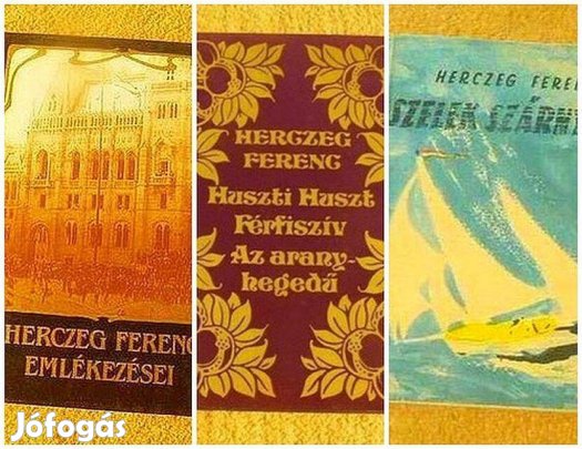 Herczeg Ferenc könyvek - 3 kötet
