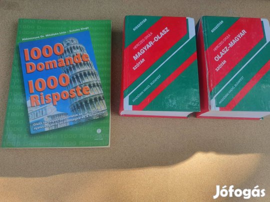 Herczeg Gyula: Olasz-Magyar, Magyar-Olasz kisszótár + társalgás