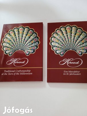 Herend- angol, német nyelvű 