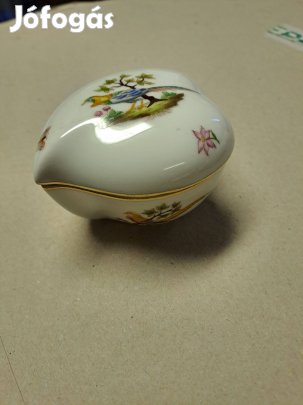 Herendi Bird on Insect mintás porcelán bonbonier eladó 16.kerület