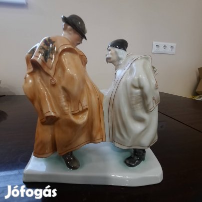 Herendi Búcsúzkodó juhászok, Búcsúzkodók porcelán figura