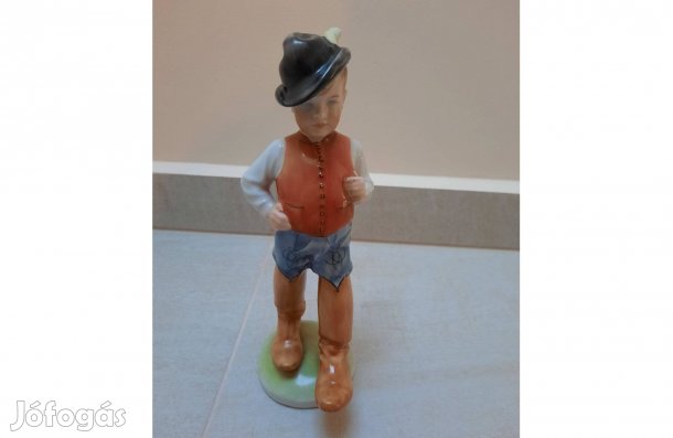 Herendi Hétmérföldes csizmás fiú porcelán figura eladó!