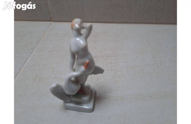 Herendi Léda a hattyúval porcelán figura eladó!