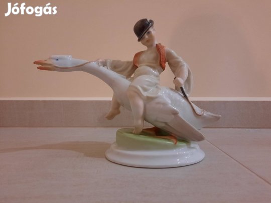 Herendi Ludas Matyi porcelán figura eladó!
